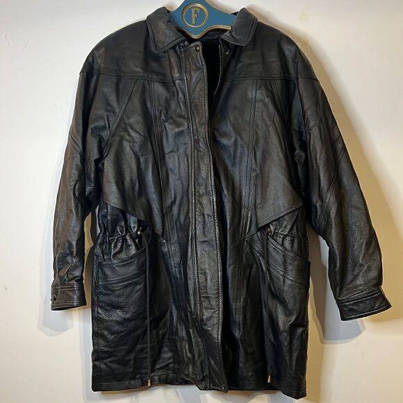 Vintage Wilda Leather Jacket - L - Picture 1 of 9